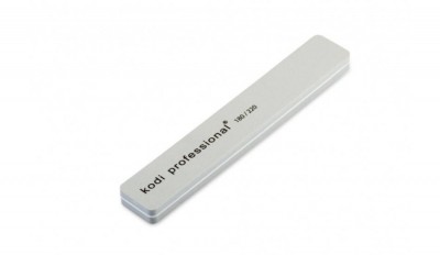 Баф Kodi Professional прямоугольный 180/220 Подходит для шлифовки акриловых, гелевых, а также натуральных ногтей