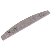 Пилка для ногтей Kodi Professional №73 полумесяц 180/220 коричневая