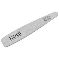 Пилка для ногтей Kodi Professional №146 конусная 150/150 светло-серая