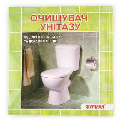 Очиститель унитаза Furman 40 г Очиститель унитаза Furman, 40 г предназначен для удаления трудноочищаемого известкового налета и ржавых потеков от воды
