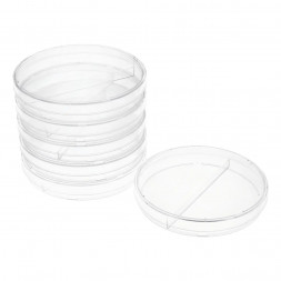 Petri dish, two-section, sterile, 90 mm (10 pcs)
