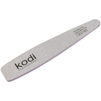 Пилка для ногтей Kodi Professional №152 конусная 120/180 светло-серая