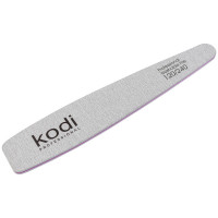 Пилка для ногтей Kodi Professional №153 конусная 120/240 светло-серая