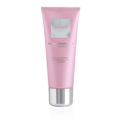 Крем для рук с экстрактом розы и мочевой BAEHR 30 мл Крем для рук рекомендуется для повседневного применения. Ценные компоненты крема придают коже шелковистость, упругость, смягчают ее