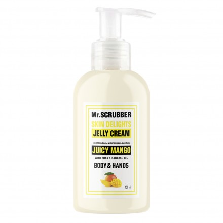 Крем-гель для тіла та рук SKIN DELIGHTS Juicy Mango Mr.SCRUBBER