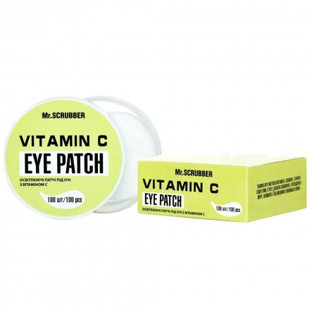Патчі для освітлення шкіри під очима з вітаміном C Vitamin C Eye Patch Mr.SCRUBBER