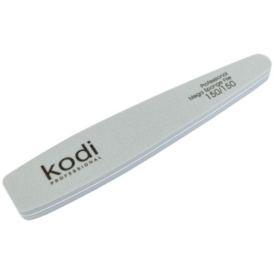 Баф для ногтей Kodi Professional №168 конусный 150/150 серый Баф Kodi Professional 150/150 помогает выровнять поверхность ногтей убрать шероховатости и подготовить ногти к аккуратному покрытию