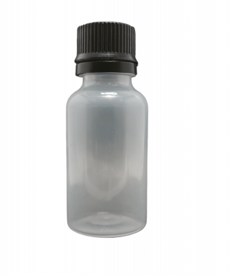 Флакон полимерный 50 мл с черной крышкой Пластиковый флакон ФПН-50 объемом 50 мл с плоской черной крышкой. Крышка комплектующая флакон герметично укупоривают флакон. Выдерживает стерилизацию в автоклаве. Флаконы из пластика идеально подходят для длительного хранения и транспортировки пищевых продуктов и химических веществ (щелочи, кислоты, масла, агрохимикаты и многое другое). 