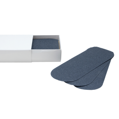 Файлы для педикюра мидл NailFileMax (240 грит) 30 шт Файлы для педикюра мидл NailFileMax (240 грит) 30 шт надежны и быстро выполняют свою работу, предназначены для разового использования