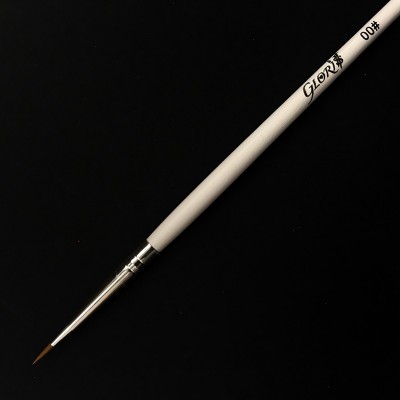 Кисть для рисования №00 Кисть для рисования №00 предназначена для рисования на ногтях в разных техниках художественной росписи