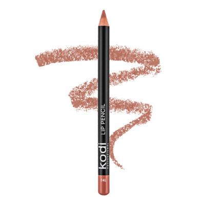 Карандаш для губ Kodi Professional Lip Pencil 04L Бежевый Карандаш для губ Kodi Lip Pencil 04L помогает создать естественный контур, выравнивает форму губ, усиливает стойкость помады и обеспечивает аккуратный макияж