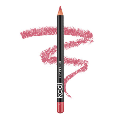 Карандаш для губ Kodi Professional Lip Pencil 07L Пыльно-розовый Карандаш для губ Kodi Professional Lip Pencil 07L подчеркивает форму губ, обеспечивает ровное нанесение и помогает сохранить макияж аккуратным в течение дня