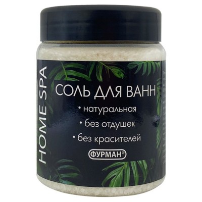 Соль для ванн без запаха Фурман 300 г Соль для ванн без запаха Фурман 300 г ​- это уникальный кладезь необходимых вашему организму минералов и питательных веществ